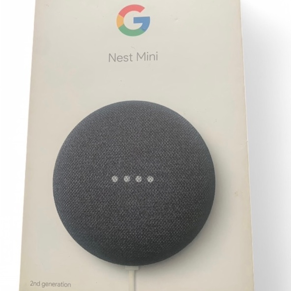 Google Nest Mini 2nd Gen Smart Speaker - Gray